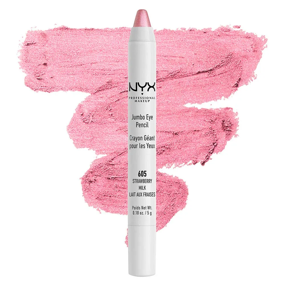 NYX PROFESSIONAL MAKEUP Jumbo Eye Pencil, Eyeshadow & Eyeliner Pencil - Milk (Packaging May Vary)