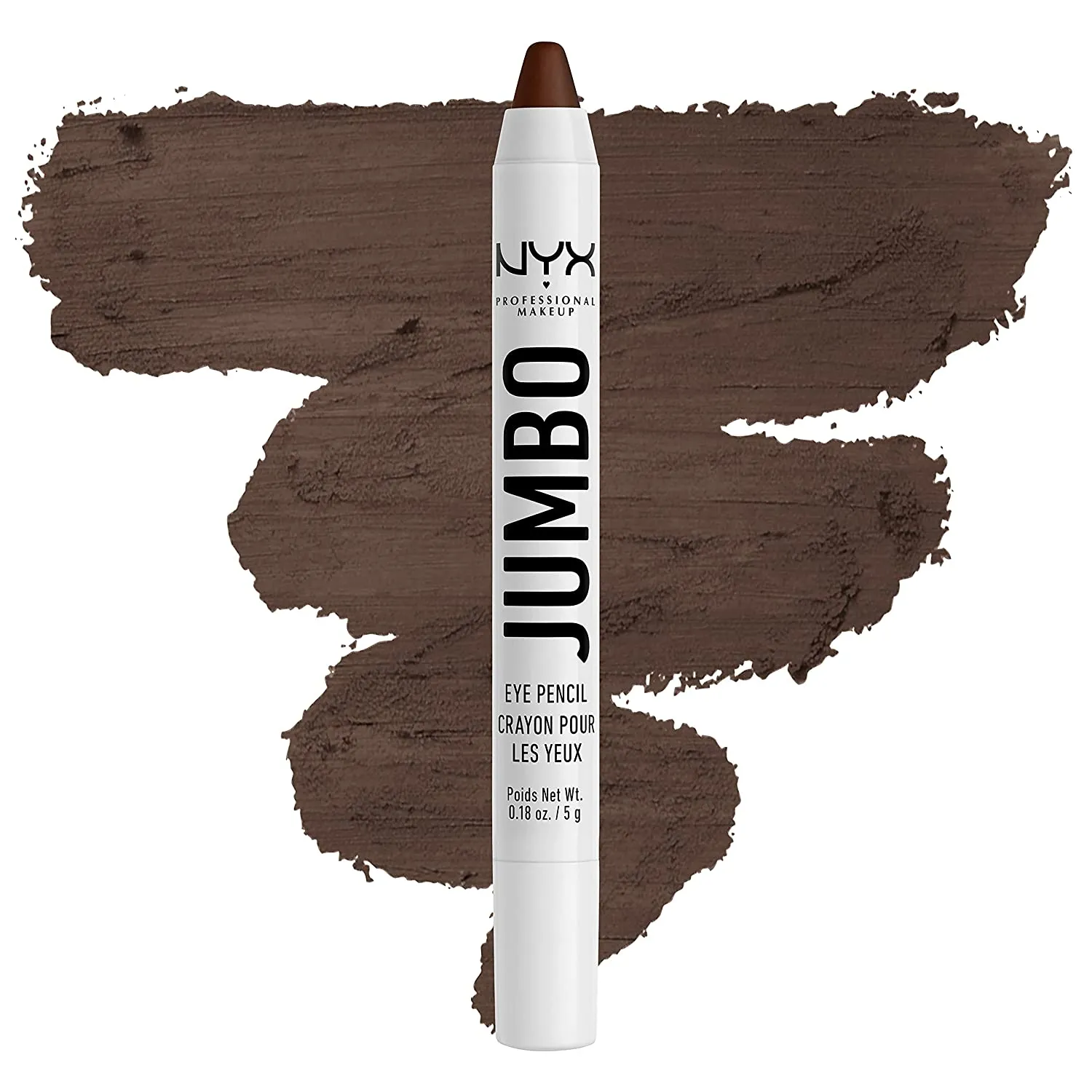 NYX PROFESSIONAL MAKEUP Jumbo Eye Pencil, Eyeshadow & Eyeliner Pencil - Milk (Packaging May Vary)
