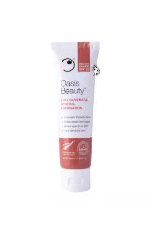 OASIS Full Coverage Mineral Foundation in Medium Shade SPF15 50ml