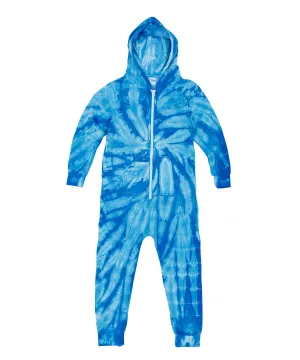 Oh Dorothy Basics Tie Dye Onesie - Spider Blue