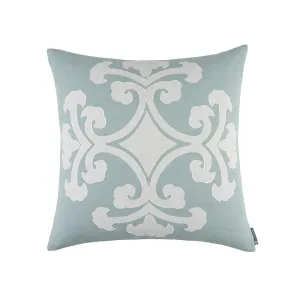 Olivia Square Pillow Spa White 24X24 (Insert Included)