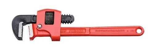 One-handed pipe wrench Stillson