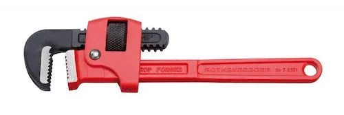 One-handed pipe wrench Stillson