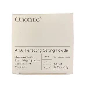 ONOMIE AHA! Perfecting Time-Released Setting Powder in Lyon-Translucent 18g NEW