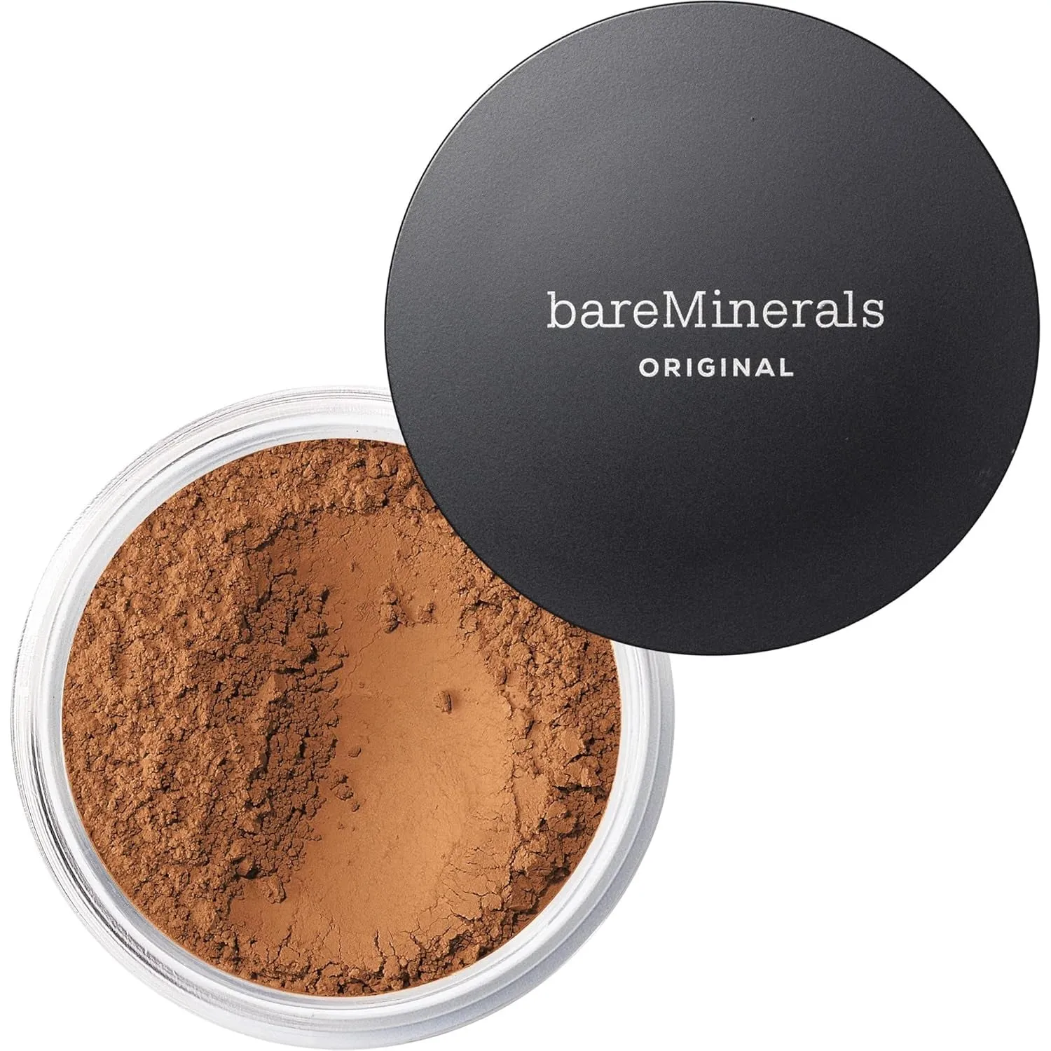 Original Loose Powder Foundation SPF 15, Lightweight Mineral Loose Powder Foundation Makeup, Buildable Coverage, Talc Free, Vegan