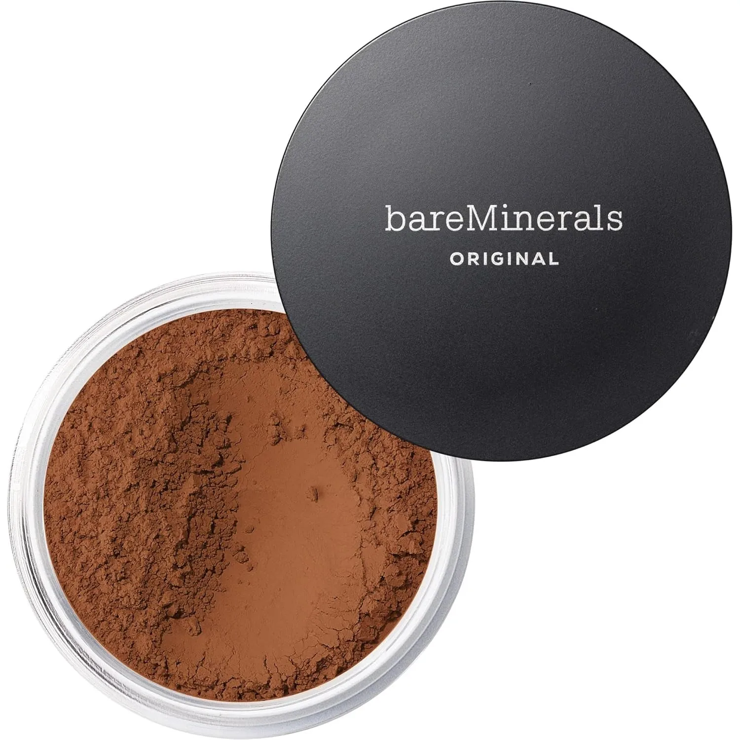 Original Loose Powder Foundation SPF 15, Lightweight Mineral Loose Powder Foundation Makeup, Buildable Coverage, Talc Free, Vegan