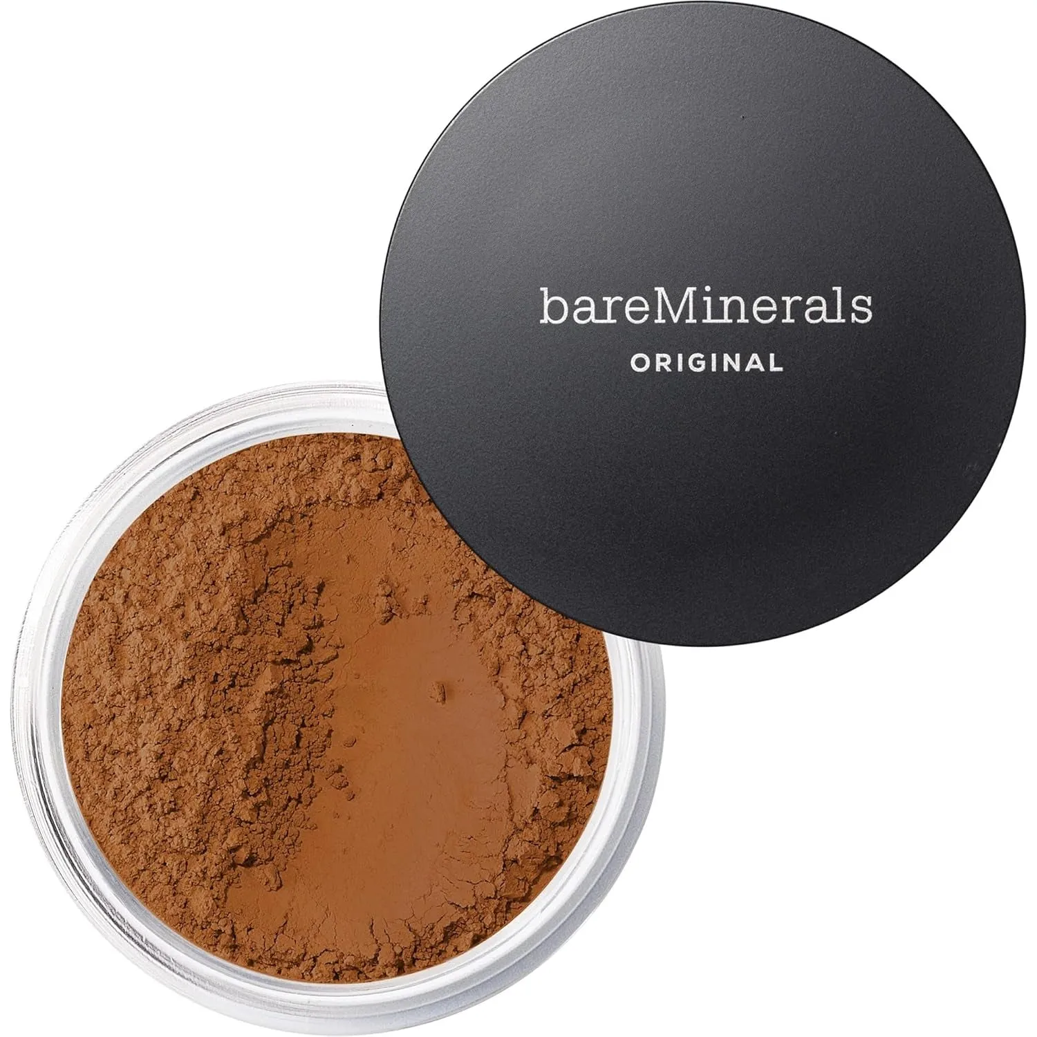 Original Loose Powder Foundation SPF 15, Lightweight Mineral Loose Powder Foundation Makeup, Buildable Coverage, Talc Free, Vegan