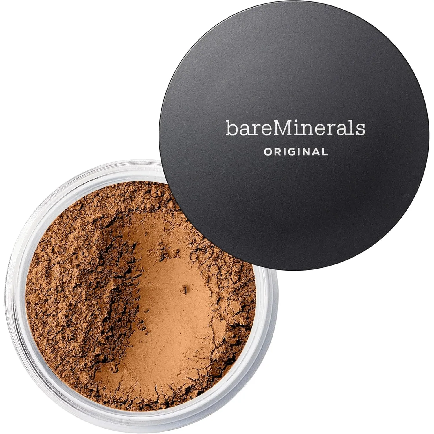 Original Loose Powder Foundation SPF 15, Lightweight Mineral Loose Powder Foundation Makeup, Buildable Coverage, Talc Free, Vegan