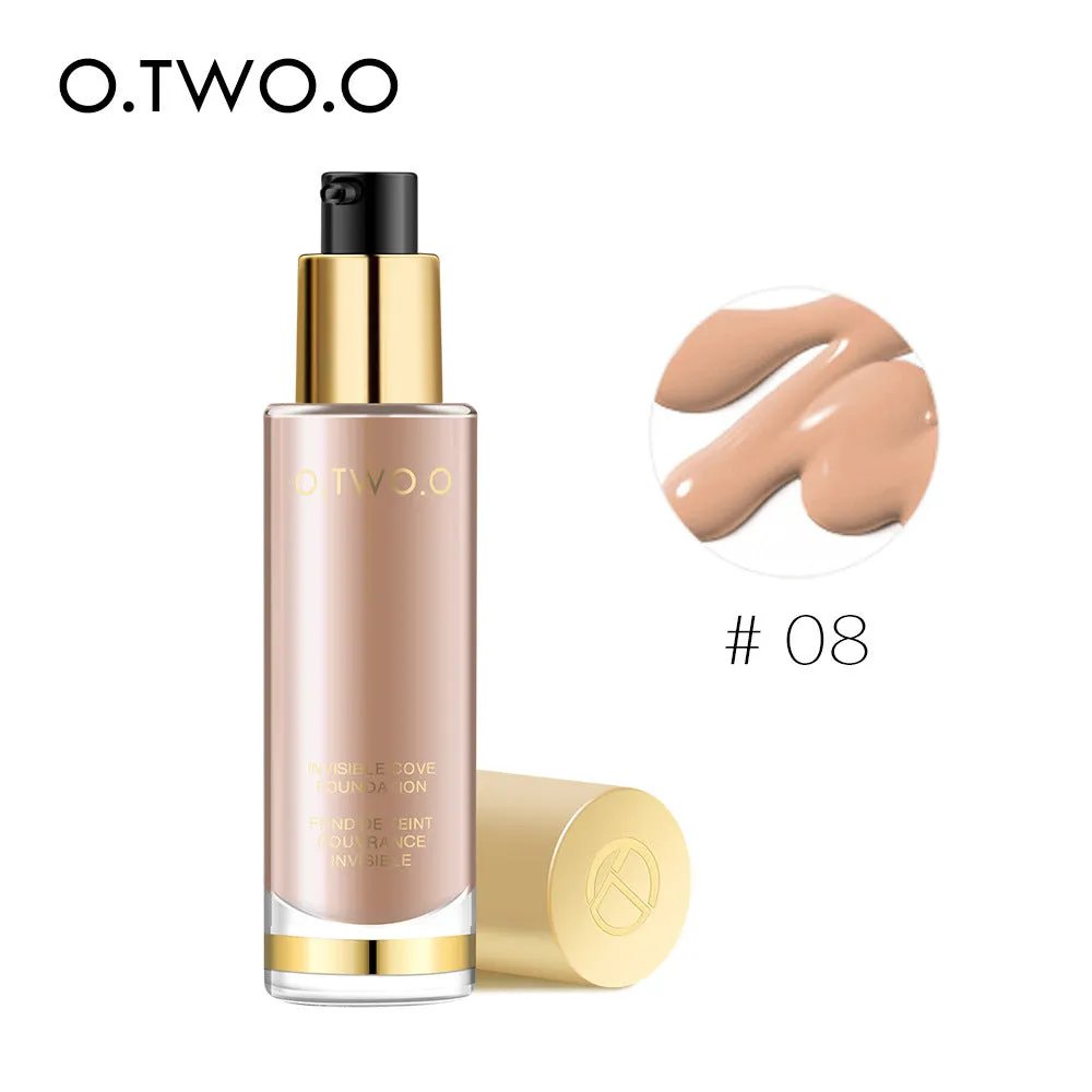 O.TWO.OGold Natural Longwear Foundation Flawless Cover Invisible PoresbbCream Moisturizing Liquid Foundation9983