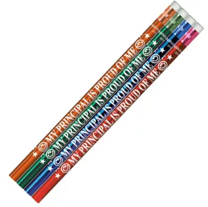 #P521 / #P522 My Principal Is Proud of Me Metallic Lead Pencils