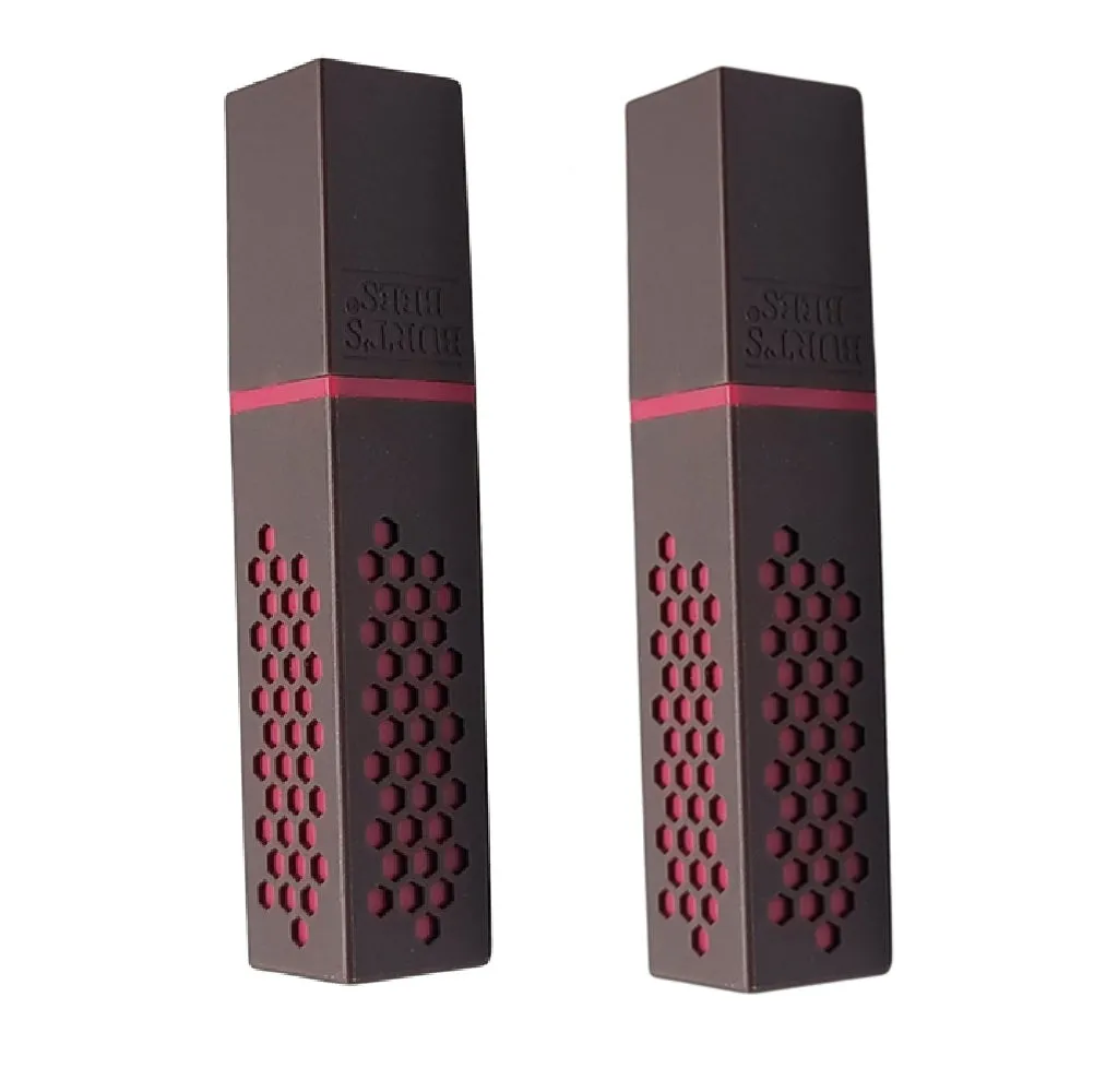 Pack of 2 Burt's Bees Satin Lipstick, Magenta Rush 511