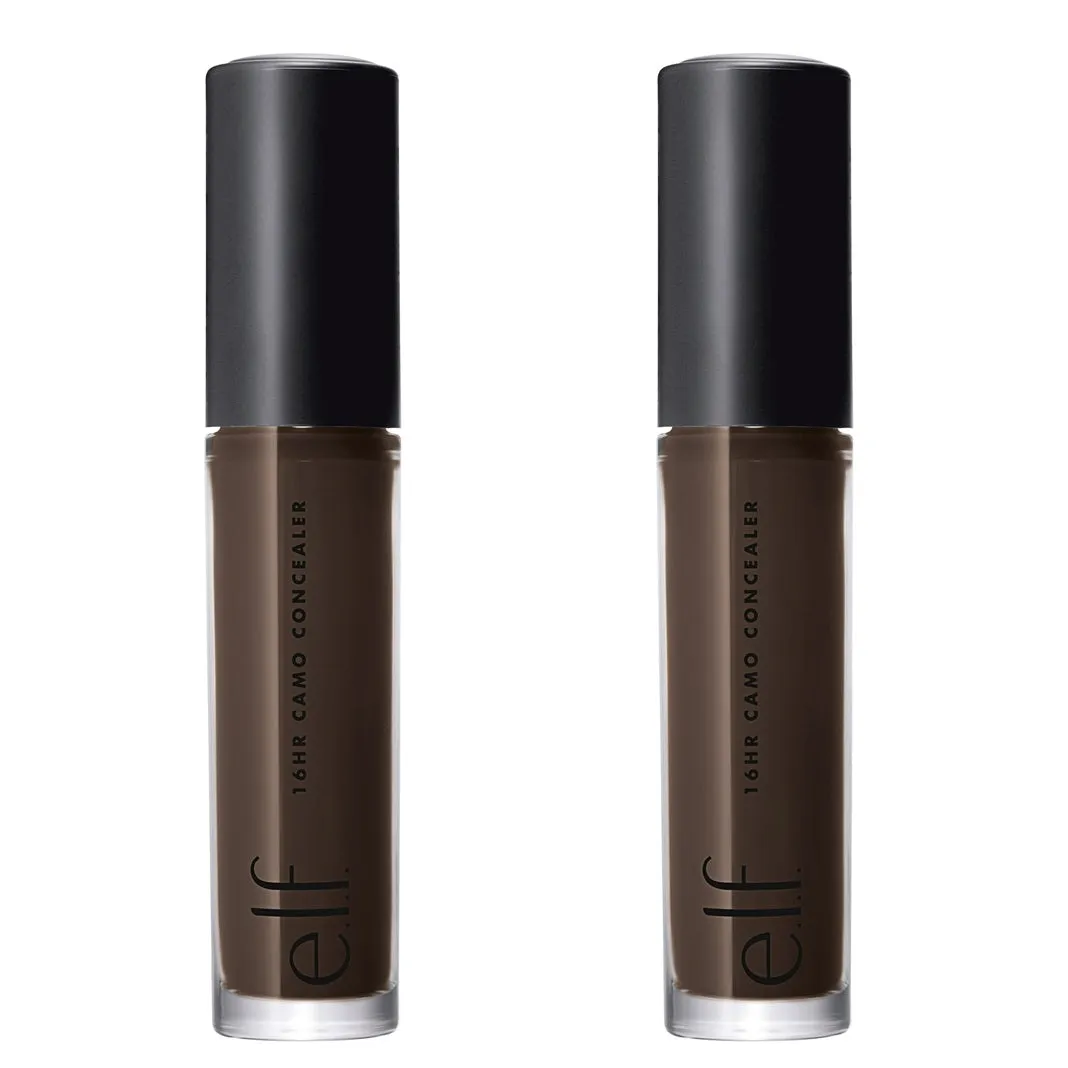 Pack of 2 E.l.f. 16HR Camo Concealer, Rich Ebony 85858