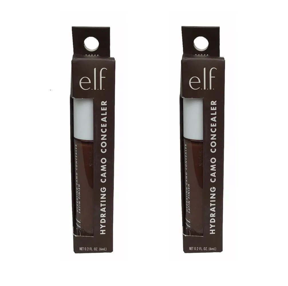 Pack of 2 E.l.f. Hydrating Camo Concealer, Rich Ebony 84844