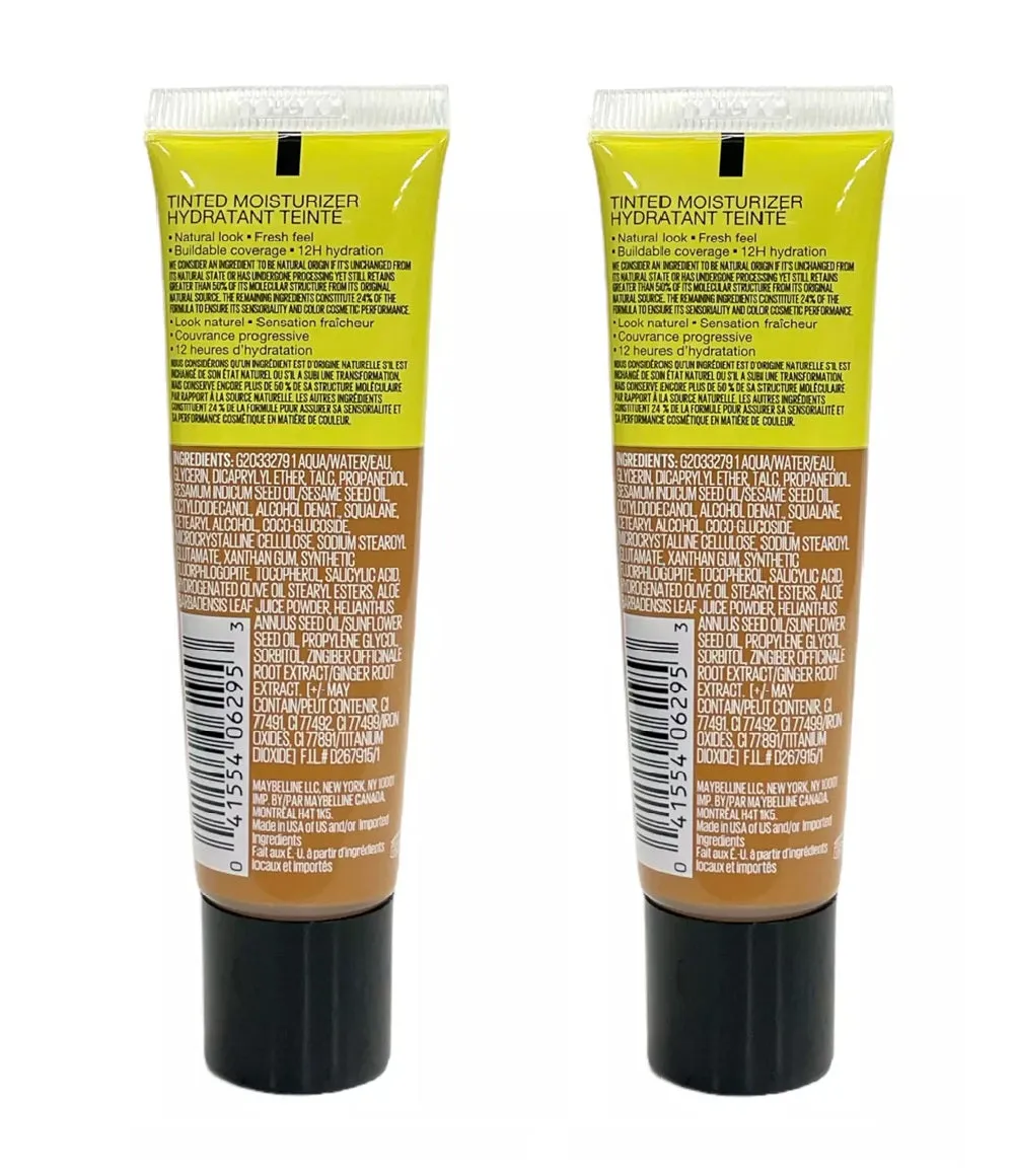 Pack of 2 Maybelline New York Fit Me Tinted Moisturizer, 330