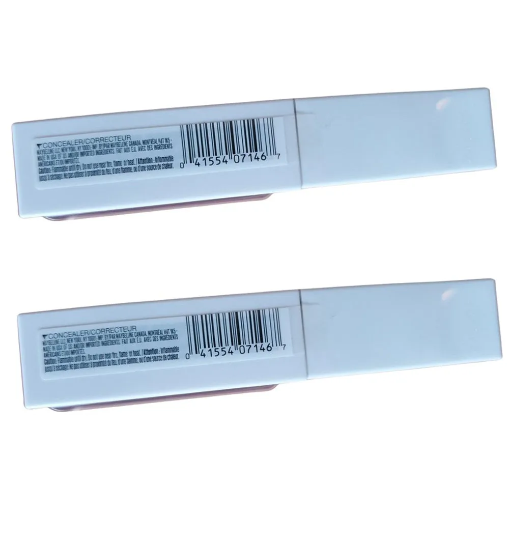 Pack of 2 Maybelline New York Up to 30H Concealer, 18