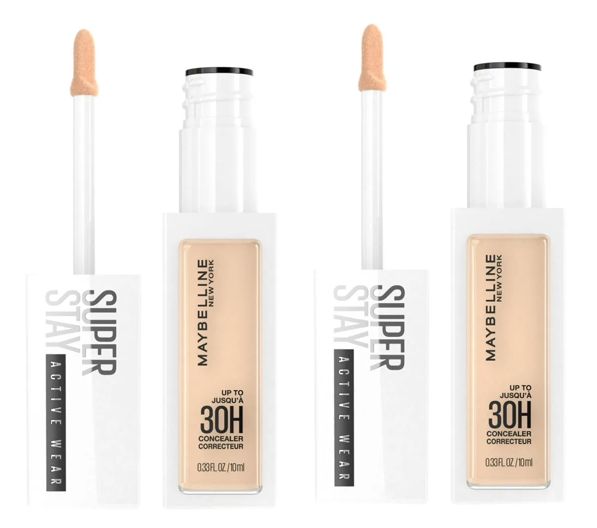 Pack of 2 Maybelline New York Up to 30H Concealer, 18
