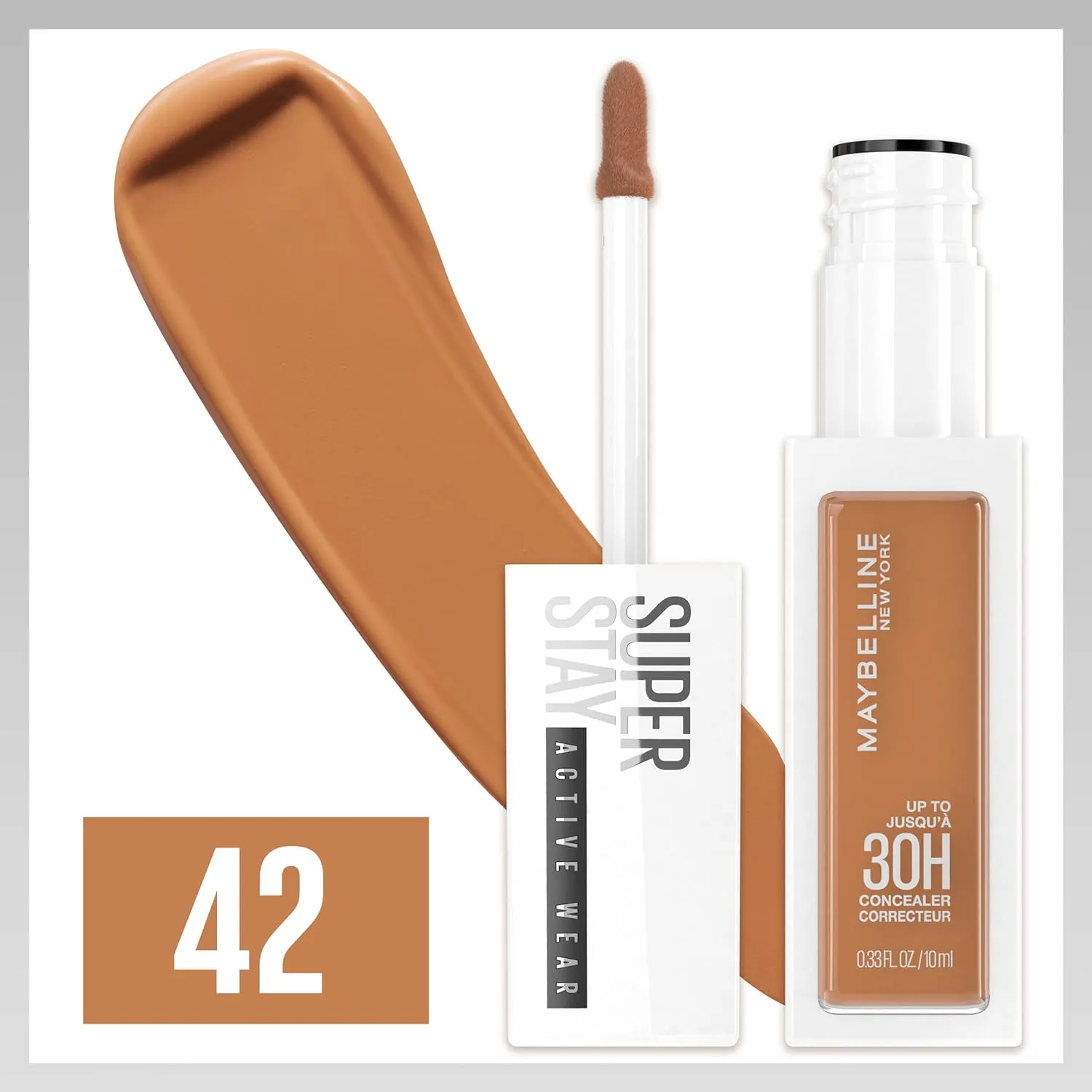Pack of 2 Maybelline New York Up to 30H Concealer, 42
