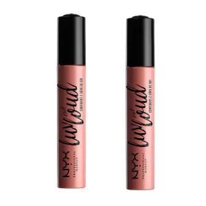 Pack of 2 NYX Luv Out Loud Cream Lipstick, Confident  LOL06