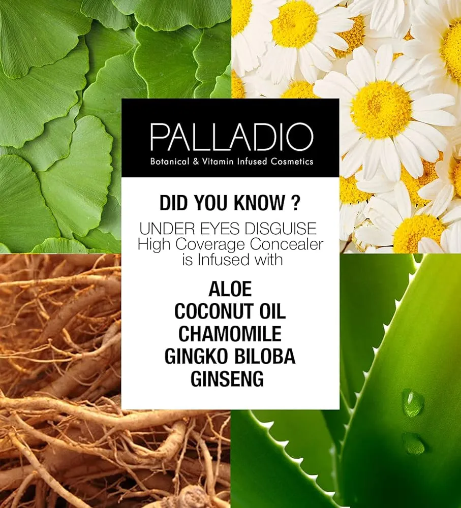 Palladio full coverage concealer - Green Tea PCT 10