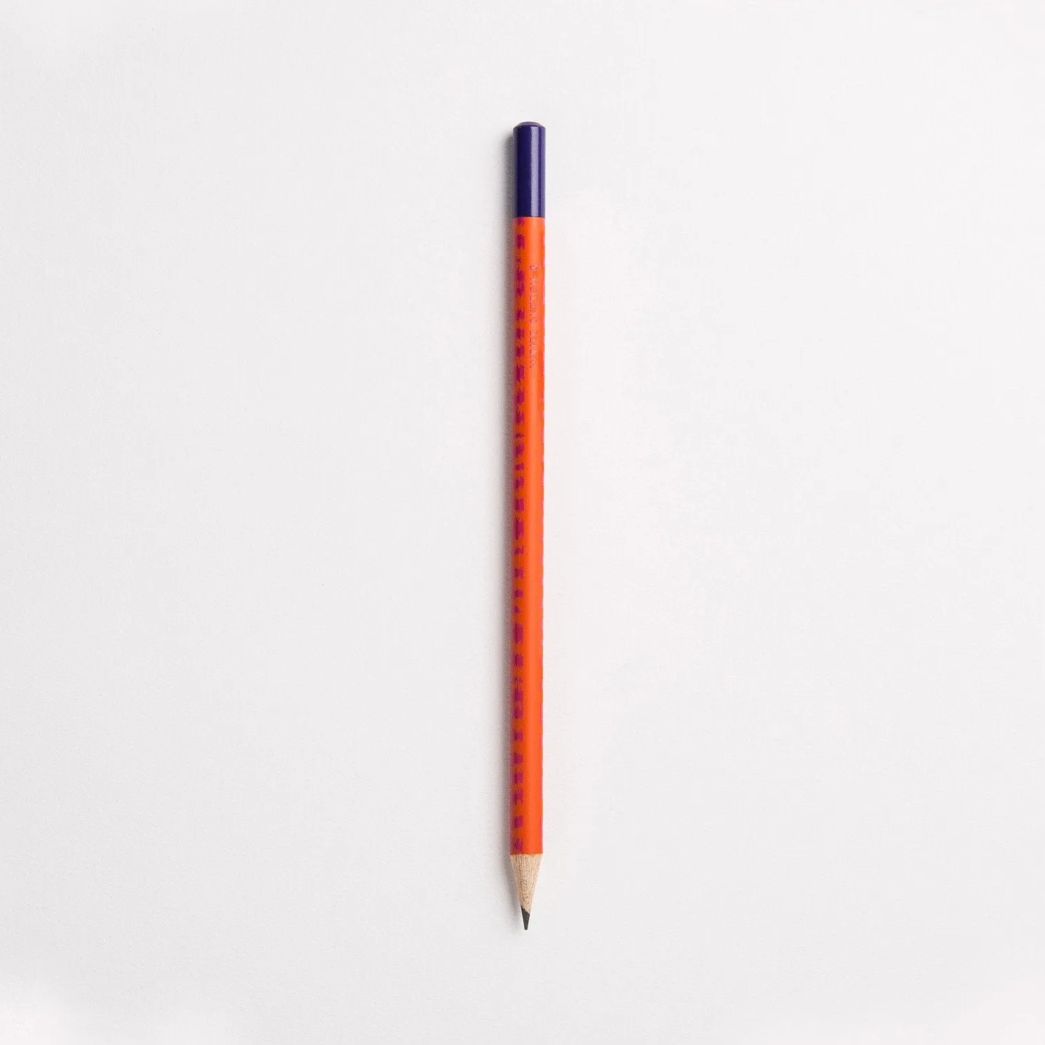 Patterned graphite pencil - ORANGE