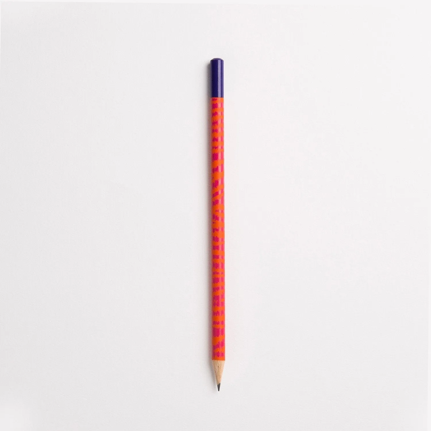 Patterned graphite pencil - ORANGE