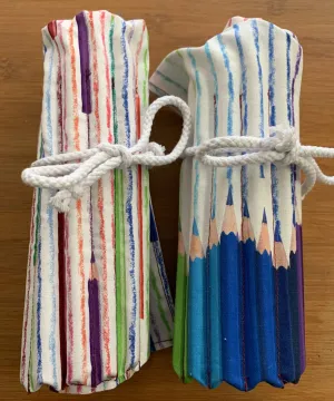 Pencil Rolls Hand Made