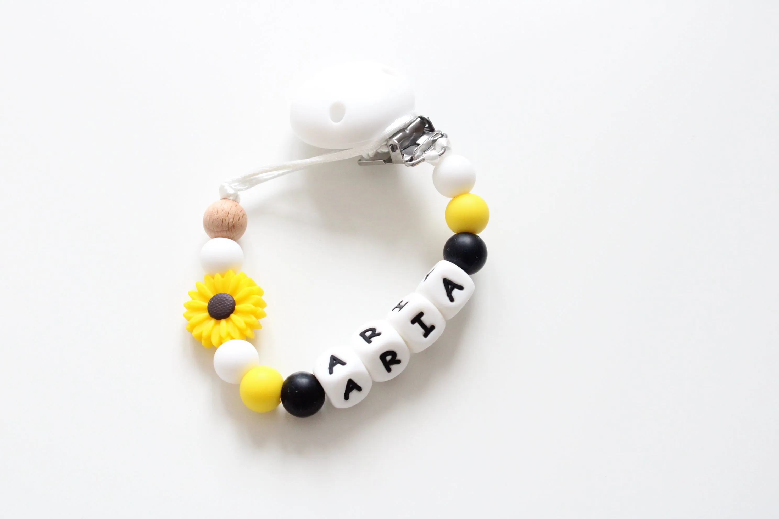 Personalised Daisy Dummy clip