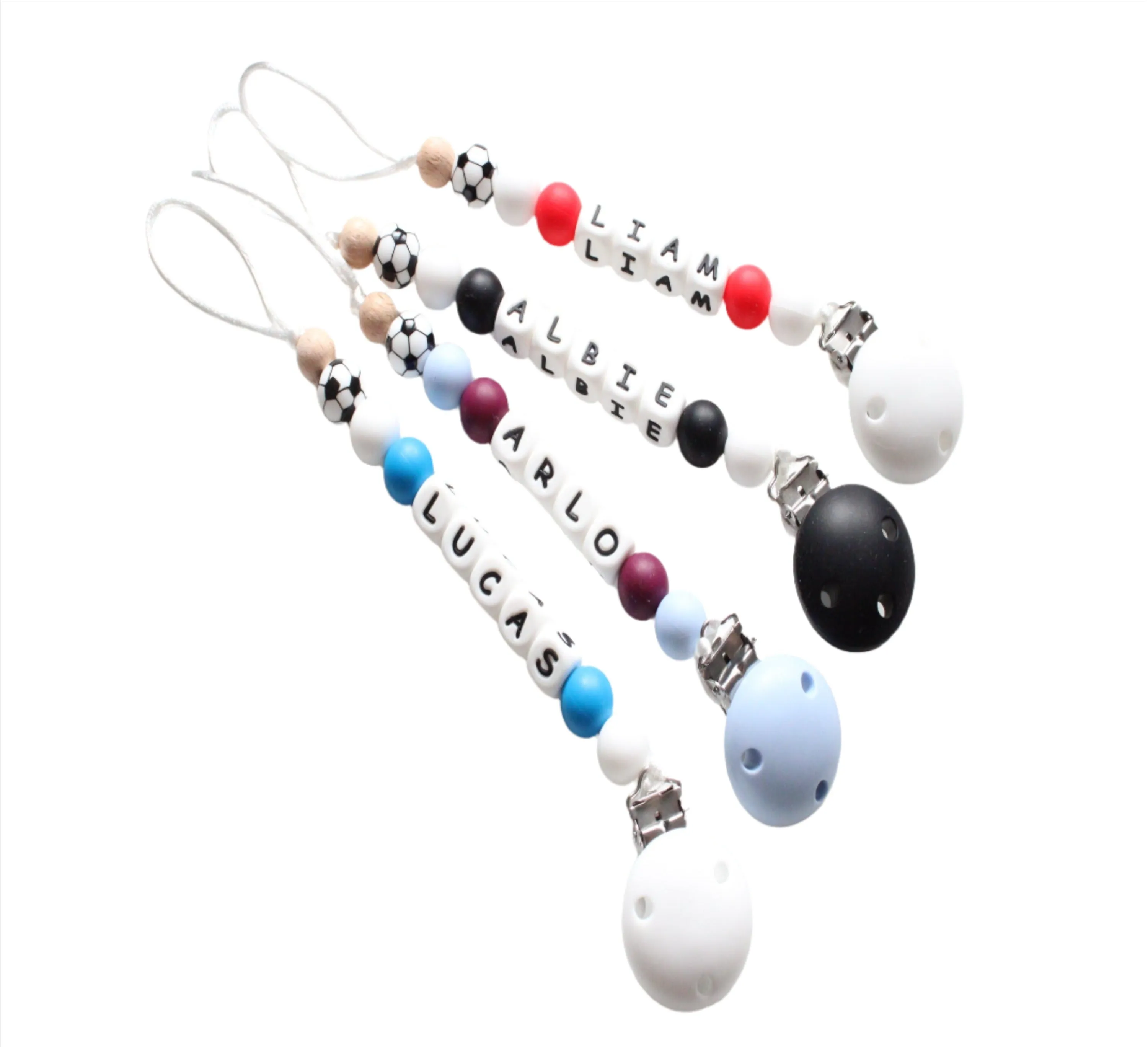 Personalised Football Dummy clip