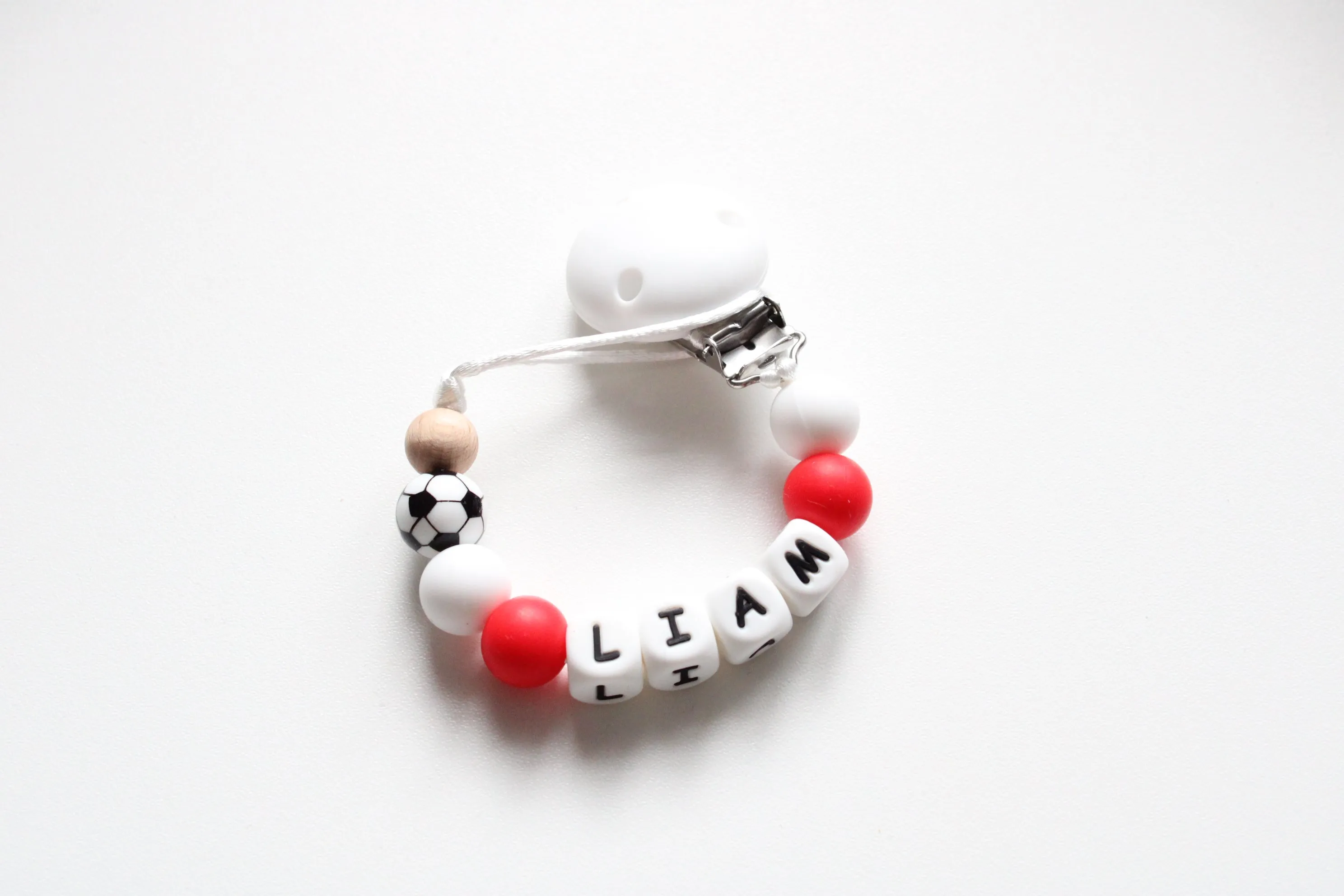 Personalised Football Dummy clip