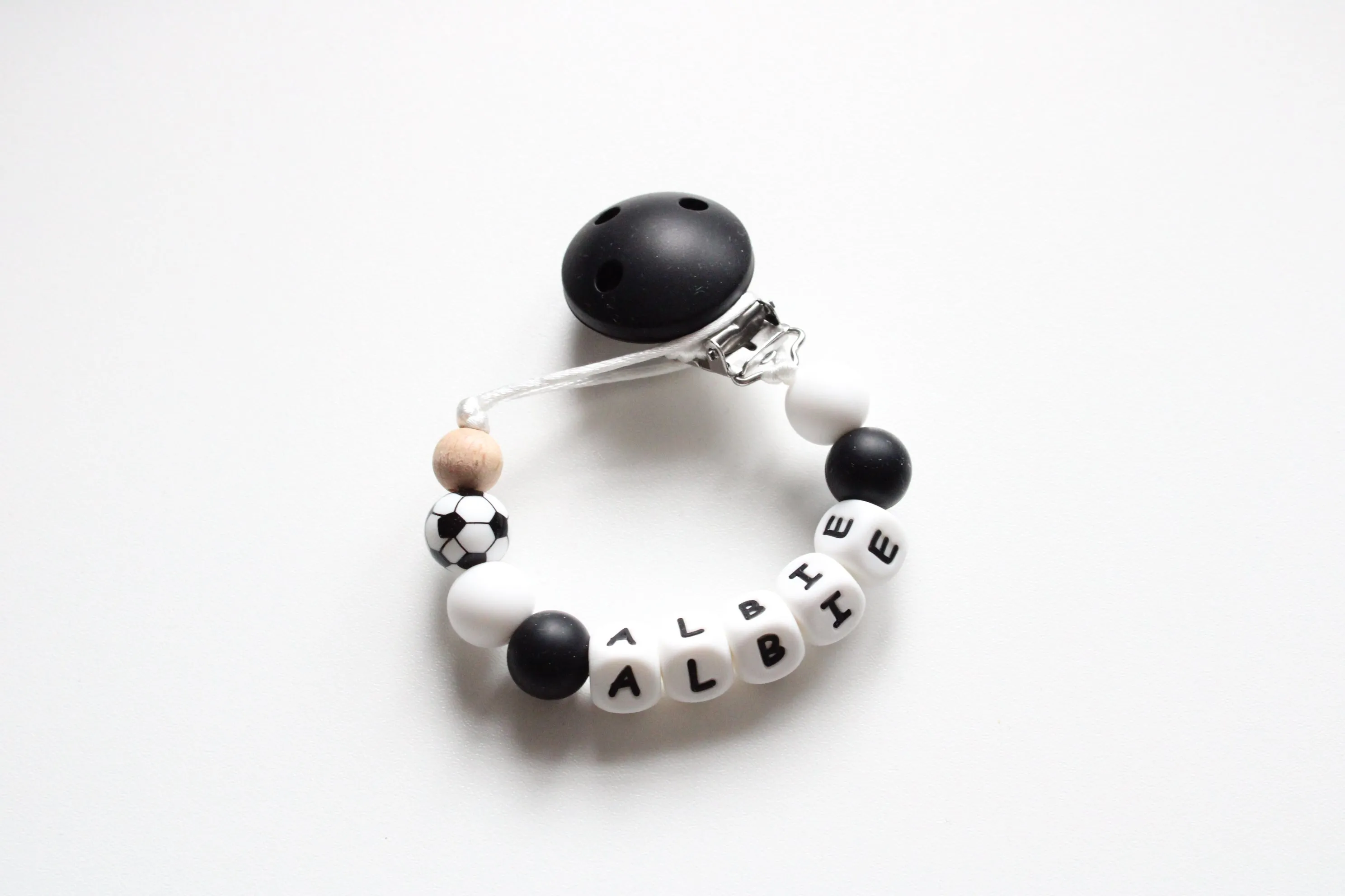 Personalised Football Dummy clip