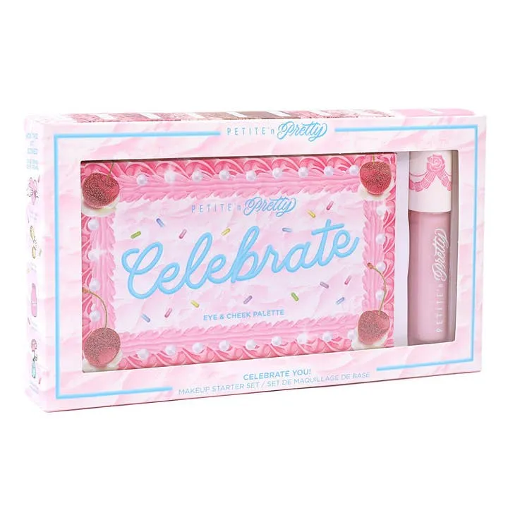 Petite 'n Pretty Celebrate You! Eye Shadow and Cheek Makeup Starter Set