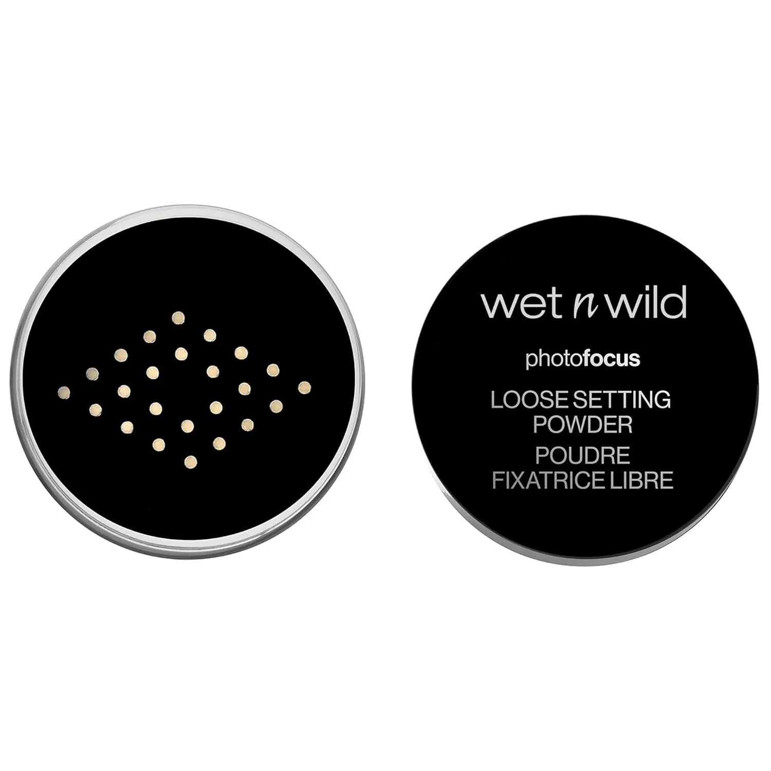 Photo Focus Loose Baking Setting Powder, Highlighter Makeup, Fair to Medium & Tan Skin Tones, Translucent