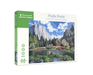Phyllis Shafer: Autumn in Yosemite Valley 1000-Piece Jigsaw Puzzle
