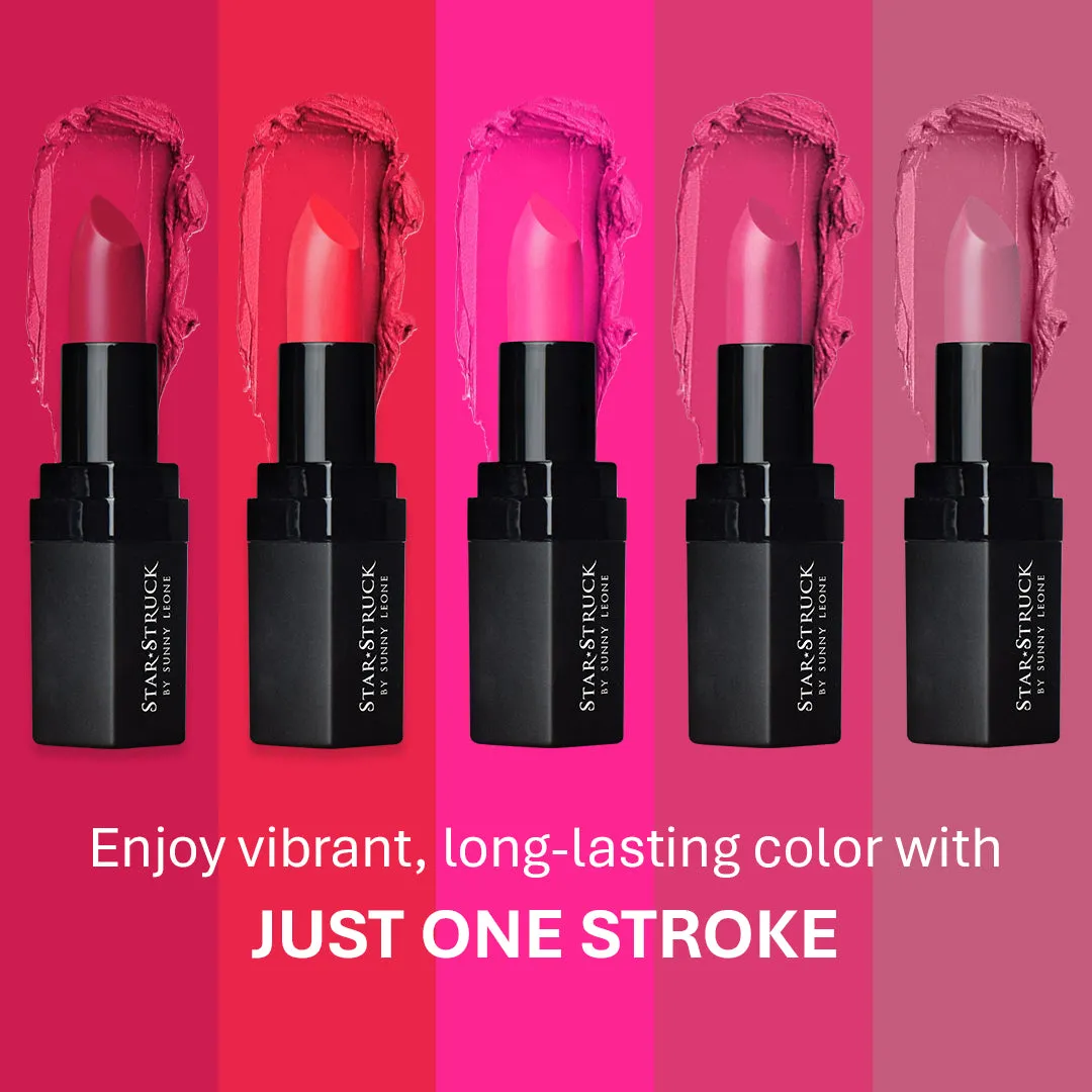 Pink Peony - Luxe Matte Lipstick, Pink | 4.2gms