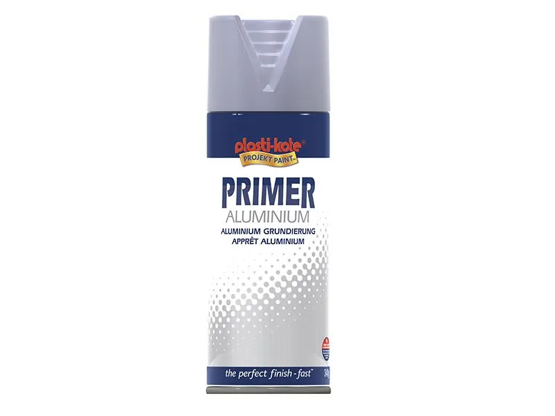 Plastikote Aluminium Primer Spray 400Ml