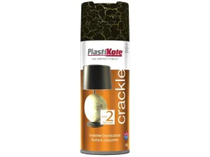 Plastikote Crackle Touch Spray Black 400Ml