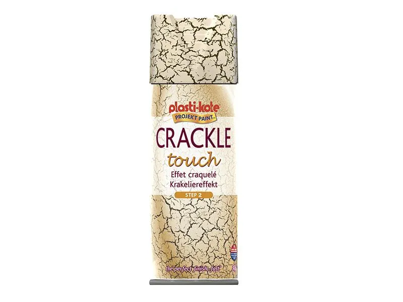 Plastikote Crackle Touch Spray Brown Base Coat 400Ml