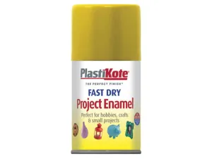Plastikote Fast Dry Enamel Aerosol Brass 100Ml