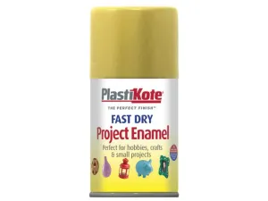 Plastikote Fast Dry Enamel Aerosol Gold Leaf 100Ml
