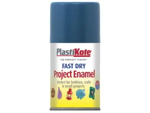 Plastikote Fast Dry Enamel Aerosol Harbour Blue 100Ml