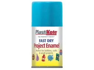 Plastikote Fast Dry Enamel Aerosol Sky Blue 100Ml