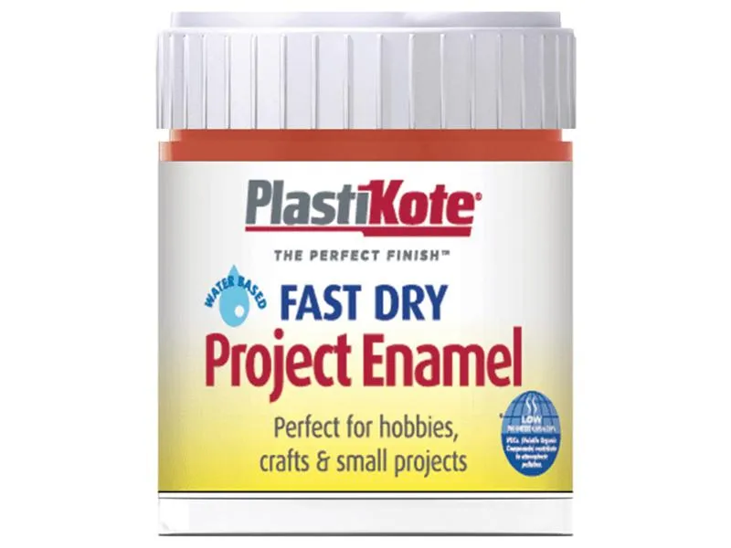 Plastikote Fast Dry Enamel Paint B13 Bottle Insignia Red 59Ml