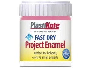 Plastikote Fast Dry Enamel Paint B14 Bottle Hot Pink 59Ml