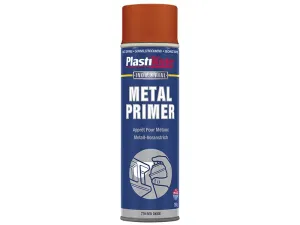 Plastikote Metal Primer Spray Red Oxide 400Ml