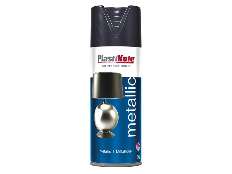 Plastikote Metallic Spray Graphite 400Ml