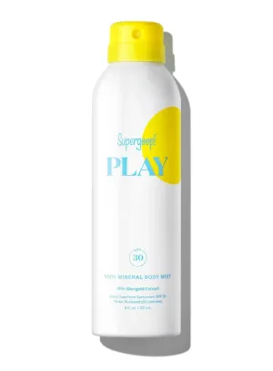 PLAY 100% Mineral Body Mist SPF 30 with Marigold Extract