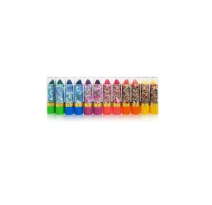 Princessa Magic Lipstick with Flower Design 12 pcs Set