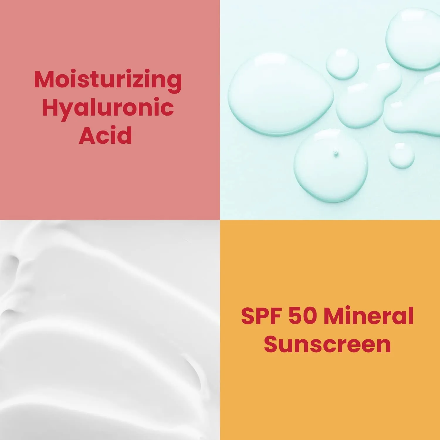Protect Tinted Moisturizer & Mineral Sunscreen SPF 50, Hyaluronic Acid, Zinc Oxide, Titanium Dioxide for Deep Hydration, Dermatologist-Tested, Suitable for All Skin Types, 50Ml
