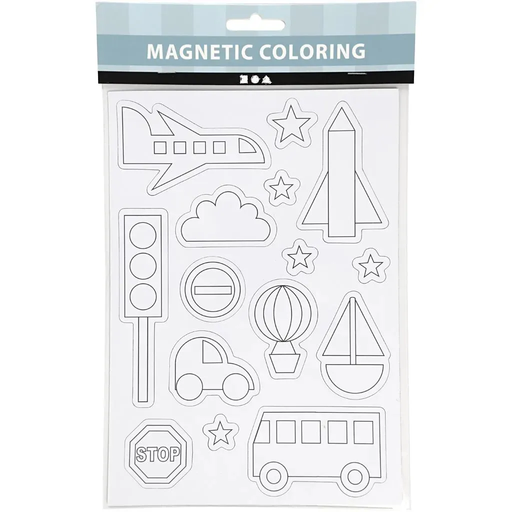 Punched Magnets Figures Preprinted Motifs Fridge Art Craft Supplies