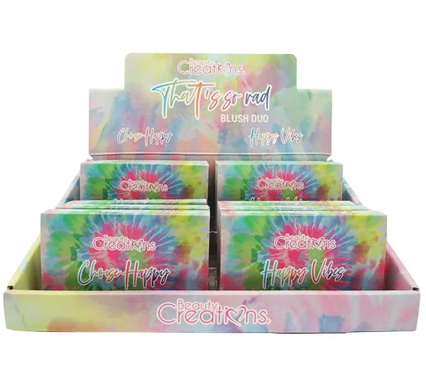 "BEAUTY CREATIONS "THAT'S SO RAD" 2 DUO BLUSHES PALETTE"